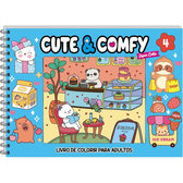 Imagem da oferta Livro de Colorir Adulto Cute & Comfy Super Extra Edição 04