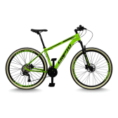 Imagem da oferta Bicicleta Aro 29 Mtb Cripto 24v Freios A Disco Pneu F.bege