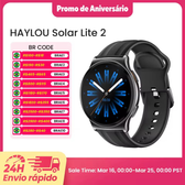 Imagem da oferta Smartwatch Haylou Solar Lite 2 1.43 AMOLED | Chamadas de Voz | Monitoramento de Saúde 24h | +150 Modos Esportivos |