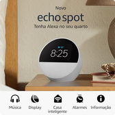 Imagem da oferta Novo Echo Spot com Alexa (2024)