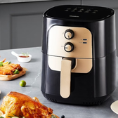 Imagem da oferta Fritadeira Elétrica Sem Óleo Air Fryer 5.5L GAABOR JUMBO FAMÍLIA 1400w 127/220v Vintage