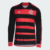 Imagem da oferta Camisa Flamengo Adidas I 2024 2025 Manga Longa JW7624