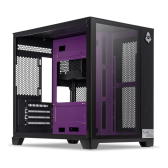 Imagem da oferta Gabinete Gamer Mancer Cv300 Purple Ed Mid-tower Lat De Vidro