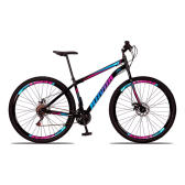 Imagem da oferta Bicicleta Ksvj Aro 29 Aço Carbono Freios Disco Suspensão 21v