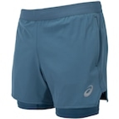 Imagem da oferta Short Masculino ASICS 5" 2 Em 1 Mesh Lateral