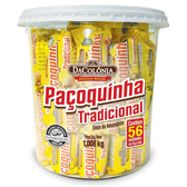 Imagem da oferta Da Colonia Dacolonia - Paçoca Rolha Tradicional Balde 56 Unidades