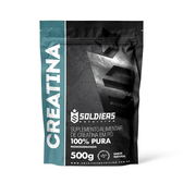 Imagem da oferta Creatina Monohidratada 500g - 100% Pura Importada - Soldiers Nutrition
