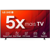 Imagem da oferta Smart TV 50" 4K LG UHD ThinQ AI 50UR8750PSA HDR Bluetooth Alexa Google Assistente Airplay2 3 HDMI