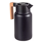 Imagem da oferta Garrafa Bule Térmica Cabo De Madeira Wood Café Mesa Posta 1l