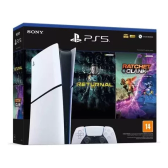 Imagem da oferta Sony PlayStation ps5 slim Slim Digital CFI-2014B 1TB EDITION | replace('PlayStation TV Bundle' 'TV Bundle') cor branco