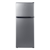 Imagem da oferta Geladeira Refrigerador Compacto HQ Defrost 140 Litros Preto/Inox HQ-140RDF