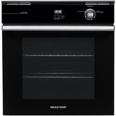 Imagem da oferta Forno de embutir a gás Brastemp 78 litros Preto com grill e timer touch - BOA84AE 220V