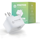 Imagem da oferta Smart Plug Wi-Fi 10A/1000W Positivo Casa Inteligente Ligue ou Desligue seus Eletrodomésticos Através do Celular Com