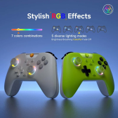 Imagem da oferta EasySMX X05 controle Gamepad Sem Fio com Bluetooth Dongle Com Fio para PC/Celular/Switch/ Steam Gamer Efei