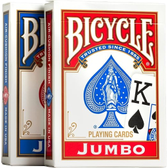 Imagem da oferta Kit 2 Pacotes Baralho Padrão e Jumbo Bicycle