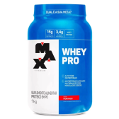 Imagem da oferta Whey Pro Pote 1Kg Max Titanium