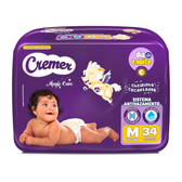 Imagem da oferta Fralda Cremer Econômica Tam M - 34 Unidades