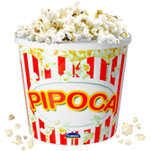 Imagem da oferta Pote Pipoca Plasútil Branco