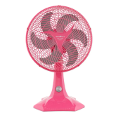 Imagem da oferta Ventilador Britânia 6 Pás Bvt304 Turbo 30cm Pink Lovers Rosa