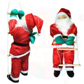 Imagem da oferta Papai Noel Enfeite De Natal Decoração Natalina Para Casa - Diversos Tamanhos E Modelos (SUBINDO ESCADA)