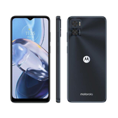 Imagem da oferta Smartphone Motorola Moto E22 128GB Preto 4G 4GB RAM 65" Câm Dupla + Selfie 5MP Dual Chip