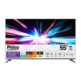 Imagem da oferta Smart Tv 55'' Philco P55cra 4k Uhd Led Roku Tv Dolby Audio