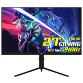 Imagem da oferta Monitor Gamer SuperFrame OverView 27" FHD IPS 1ms 240Hz FreeSync HDR HDMI/DP - SFOFB-27280-FHD-PRO