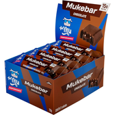 Imagem da oferta +Mu Barra Proteina Mukebar Sabor Chocolate - Display com 12 unidades - 720g