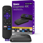 Imagem da oferta Streaming Box Roku Express 4K Compatível com Alexa Siri e Google Inclui Cabo HDMI - 3940BR2