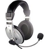 Imagem da oferta Headset Hoopson Profissional F-014 com Microfone Prata
