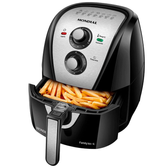Imagem da oferta Fritadeira Elétrica Sem Óleo Air Fryer Mondial AFN40BI Family Inox 4L - PretaInox - 110V