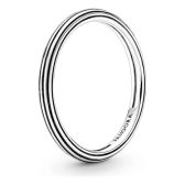 Imagem da oferta Aliança De Namoro Em Prata Linhas E Ranhuras Pandora Me