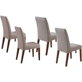 Imagem da oferta Capa para Cadeira Jantar e Cozinha Caqui