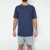 Imagem da oferta Pijama Verão Manga Curta Masculino Gola Redonda Plus Usee