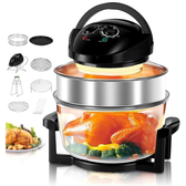 Imagem da oferta Air Fryer Air Fryer 110V Airfryer Erfray Air Fry Ayer Fryer 12 Litros Air Frier Fritadeira de Ar Design Transparente do