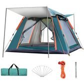 Imagem da oferta ANTUVI Barraca de Camping Automático Fácil de Monta para 234 Pessoas com Proteção Solar de Proteção Chuva e Vent