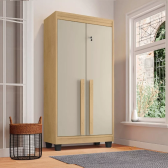 Imagem da oferta Armário De Livros Organizador 2 Portas - Móveis Bonatto