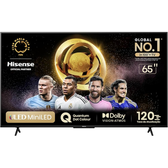 Imagem da oferta Hisense Smart TV UHD 4K Mini LED 65" Polegadas 65U6N Google TV Processador com AI HDR10+ Dolby Atmos Sports Mode Game Mo