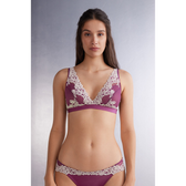 Imagem da oferta Sutiã Triângulo Lara Pretty Flowers - Roxo