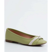 Imagem da oferta Sapatilha Nó Bico Quadrado Marisa - Feminina