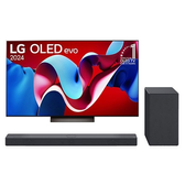 Imagem da oferta Combo Smart TV LG C4 55 + Sound Bar SC9S - OLED55C4.SC9SBZ | LG BR