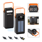 Imagem da oferta Power Bank 30000mah Portátil Carregamento Com Luz E 4cabo