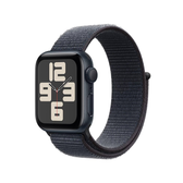 Imagem da oferta Apple Watch SE GPS Caixa meia-noite de alumínio 40 mm Pulseira loop esportiva tinto