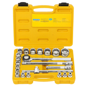 Imagem da oferta Jogo de Soquetes Estriados 1/2 22 Peças Tramontina em Oferta | FK