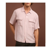 Imagem da oferta Camisa em Tricoline com Textura e Bolso Cargo