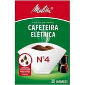 Imagem da oferta Melitta Filtro de Papel Cafeteira nº 4 - 30 Unidades