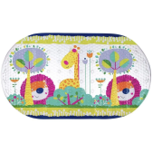 Imagem da oferta Tapete Infantil Safari para Banheiro 69x39cm Buba