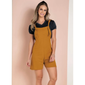 Imagem da oferta Macaquinho Caramelo com Alça Regulável - Feminino