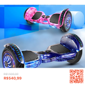 Imagem da oferta Hoverboard Infantil Skate Elétrico 6.5" Led Bluetooth Bateria De Grande Capacidade Endurance Forte