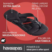 Imagem da oferta Chinelo Havaianas Masculino Power 2.0 Anatômica Massageadora